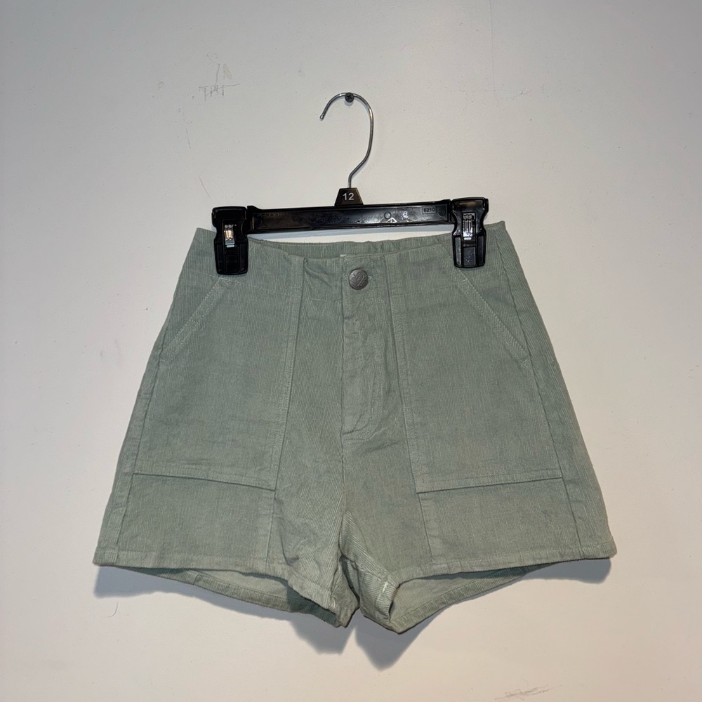 Roxy Mint Corduroy Shorts